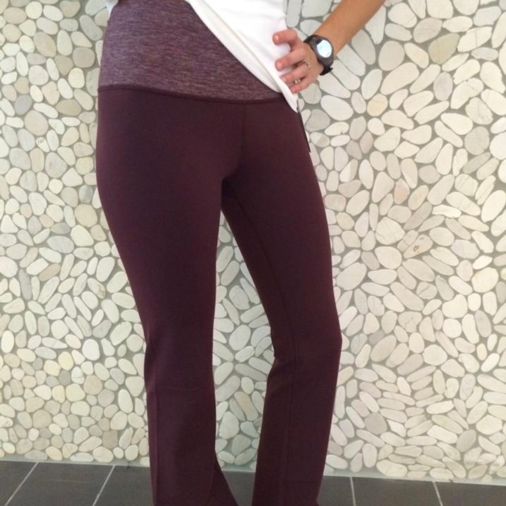 Lululemon Bordeaux Groove Pants